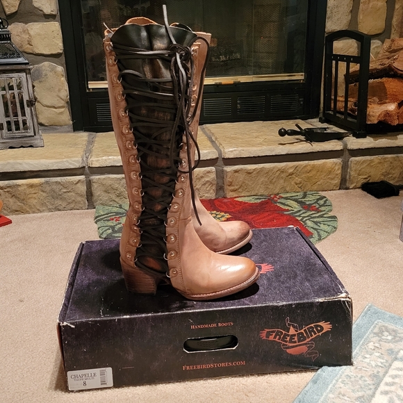 Women's Freebird by Steven size 8 taupe and brown - Picture 1 of 6